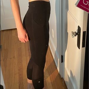 Lululemon Pace Rival high rise crop
